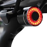 waabose Smart Fahrrad Rücklicht,LED Rücklicht,Beleuchtungsset Led,LED Rückleuchte, Auto Lichtsensor, USB-C Aufladbar Fahrr, Wasserdicht, Radfahren Sicherheit Zubehör für MTB, E-Bike, e scooter