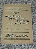 Behandlungsvorschrift Nr. 1 a - Asynchrone Drehstrom-Motoren, Typen AD, A und DE