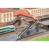 Faller 120109 H0 Fußgängerbrücke mit Überdachung