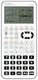 SHARP SH EL 9950 Grafikrechner (7-stellige Anzeige, 827 Funktionen, D.A.L.-Eingabe) weiß/schwarz