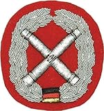 Weitere... Barett Abzeichen Artillerie Handgestickt