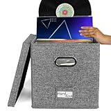 Aufbewahrungsbox für LPs, Diskettenbox - Tragbarer stapelbarer Speicherkartenhalter zur Aufbewahrung von , Bürobedarf, Dokumentenboxen mit Deckel für Geburtstag, Weihnachten, Neujahr