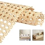 SDLDEER Wiener Geflecht 40x300 CM, Wasserdicht PE Rattan Gurtband, Schimmelfest Handgemachtes Rattan Möbeldekoration, DIY Wabengeflecht Stuhlflechtrohr, Flechtrohrgewebe