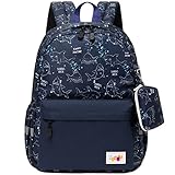 mygreen Kinderrucksack Rucksack Kindergarten Jungen Kleiner Tagesrucksack Schulrucksack Kindertasche, 27 x 14 x 37cm Shark Blau