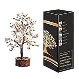 Wonder Care Edelstein Multikristall spirituelle Bäume für das Leben Kristallbaum für Geld Bonsai-Baum Feng Shui spirituelle Schreibtischdekoration – Multi Kristallbaum (300 Perlen)