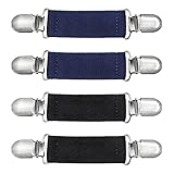 hocadon 4 Stück Sweater Cardigan Clips, Pullover Clips Strickjacke Clips für Damen Herren, Fäustling und Handschuh Clips für Erwachsene und Kinder, Strickjacke Zubehör, 2 Farben