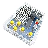 Abaodam Lötset Spielkonsole Selbstgemacht Bausatz Für Kinder Und Bastler Kunststoff Schweißteile Blau Einfacher Zusammenbau Praktisches Geschenk