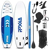SUP Board, Aufblasbares Stand Up Paddling Board Set Breites Stabiles Design 320×84×15cm/335x84x15cm bis 200KG mit Komplettes Zubehör, Stand Up Paddle Board Surfbrett Surfboard für Kinder & Erwachsene