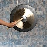 Original Tam Tam Gong/Whood Chau Gong 50 cm, toller Klang, inklusiv Holz-/Baumwollklöppel -7021-