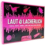 Gamely Laut & Lächerlich: Das urkomische Partyspiel der lächerlichen Laute, in Taschengröße | Das familienfreundliche Kartenspiel, das die ganze Familie zum Lachen bringt. (Erste Auflage)