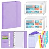 Budgetordner Organizer mit Bargeldumschlag - Wasserdichter Budgetbuch-Geld-Organizer, Geldordner-Organizer für zu Hause | Presu Ordner