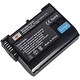 DSTE Ersatz Batterie Akku Kompatibel für EN-EL15 und Nikon 1 V1,D7200,D7100,D750,D600,D7000,D800E,D810A Digital SLR Kamera,Battery Grip MB-D11,MB-D12,MB-D15,MB-D17