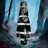 Tourima Halloween Deko Horror Dummy 150cm – Lebensgroße Puppe Leiche mit Knochen & Geist, Gruselige Geister Deko Figur für Halloween Party Indoor Outdoor, Halloweendeko Skelett & Garten Dekoration