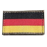 Patch Hoheitsabzeichen Bundeswehr Germany Deutschland Flagge Fahne Klein BRD Schwarz Rot Gold