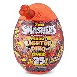 Smashers - Mega Light Up Dino Epic Egg, Ei gefüllt mit Einer Dinosaurier-Figur mit Licht und Sound, viel Zubehör, zufällige Auswahl (Sortiert)