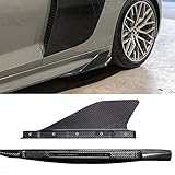 HYCy Real Carbon Seitenschweller für Audi 17-19 R8 Typ 4S CRS Style Carbon Seitenflossen Body Kit Tuning für R8 Racing Aero Part