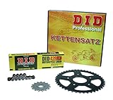 Kettensatz Kawasaki BN 125 Eliminator, 1998-2007, Typ BN125A, DID (Standard) verstärkt