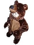 Ikumaal Braunbär-Kostüm, F67 Gr. 86-92, für Klein-Kinder und Babies, Bären-Kostüme Fasching Karneval Fasnacht, Karnevalskostüme, Kinder-Faschingskostüme, Geburtstags-Geschenk Weihnachts-Geschenk