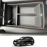 CDEFG Kompatibel mit BMW X5 G05 X6 G06 X7 G07 2019-2023 2024 2025, Mittelkonsole Armlehne Organizer Armlehnen Aufbewahrungsbox Handschuhfach Aufbewahrung Auto Center Console Tray Innenraum Zubehör