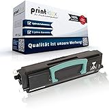 Print-Klex Tonerkartusche kompatibel für Lexmark E-260 E-260D E-260DN E-360 E-360D E-360DN E-460 E-460DN E-460DW E-462 E-462DTN E260-A11E E360-H11E E360-H21E Black Schwarz Toner XXL