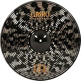 Meinl Cymbals Classics Custom Dark Ride — 22 Zoll (Video) Schlagzeug Becken (55,88cm) B12 Bronze, Dunkles Finish (CC22DAR)