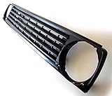 Kühler- Sport- Front- Rippen- Grill ohne Emblem Schwarz Eintragungsfrei