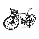 Jiahuade Fahrrad Modell Deko Fahrrad Miniatur 1:10 (6.89 * 3.94 Zoll) Collection Deko Druckguss Spielzeug Mini Bend Fahrrad Modell Rennrad Mountainbike (I)