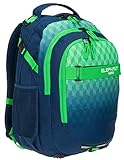 Elephant Schulrucksack HERO SIGNATURE Rucksack (Cube (Grün Blau))
