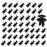 100 Stück Befestigungsclips für VW T4, 701867299, 70186729901C, 70186729982V, 7018672999B9, 7H086729901C,Verkleidung Clips Türverkleidung Halter Kfz Werkzeug Verkleidungsklammern Ersatz (Schwarz)