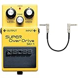 Boss SD-1 Super Overdrive Pedal + keepdrum Patchkabel 30cm