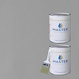 KIT 2 mt (200 cm x 150 cm) himmelstoff Auto hellgrau Autohimmelstoff Polsterstoff Bezugsstoff wie Audi/VW Golf + Hochtemperaturkleber + frei Pinsel