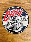 Cafe Racer Aufkleber Sticker Motorrad Tank Motorcycle Oldschool Bobber USA Mi525