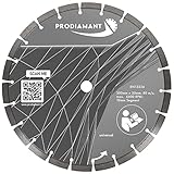 PRODIAMANT Premium Diamant-Trennscheibe universal 300 mm x 20 mm Blocksegment Segmenthöhe 10mm