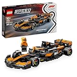 LEGO Speed Champions McLaren F1 Team MCL38 Rennauto - Spielzeug mit Formel 1 Minifigur zum Sammeln - Modell und Geschenk für Jungen & Mädchen ab 10 Jahren und Erwachsene Motorsport Fan 77251