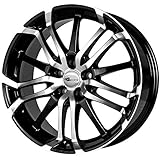 Brock B26 schwarz front-poliert 7,5x17 ET35 4.00x100.00 Hub Hole 63.40 mm - Alu felgen