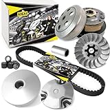 Area1 Ersatz Variomatik + Keilriemen + Wandler für 50ccm 2Takt Motorroller von ATU Explorer AGM Nova Motors GT Union Longija Mawi RS Ultima Ride Sprint Tauris Benero TNG Forstinger Motorro (1E40QMB)