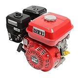 awolsrgiop 4-Takt 7,5 PS Benzinmotor, Leichtstartmotor Standmotor Kartmotor mit 20 mm Durchmesser, OHV Benzinmotor Benzin Wasserpumpe Motorpumpe für Booten, Go-Karts oder Wasserpumpen