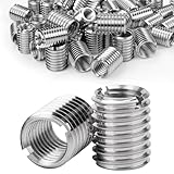 TXXATX 12 Stück Gewindeeinsatz M12 auf M10 x 15mm Gewindehülse Edelstahl Gewindeadapter Set Reduziermutter mit Außengewinde Gewindereduziermutter für Möbelprojekte Automobilen Mechanischen Geräten