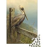 Pelikan Puzzle 1000 Teile Für Erwachsene Puzzle Pelikan Geschicklichkeitsspiel Für Die Ganze Familie Erwachsene Premium Quality Entspannend 1000pcs (75x50cm)