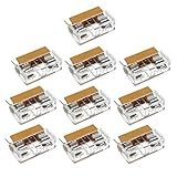 sourcing map 10Stk 250V 6A Doppelterminals Sicherung PCB Platten Montage Halter Hülle 5x20mm