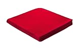 Biederlack bocasa by 123819 biederlackborbo 37453 Alaska-Fleece, rot Circa 130 x 170 cm 100% Polyester
