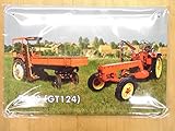 Traktor DDR GT124 Blechschild Gewölbt Neu 20x30cm S4164