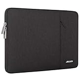MOSISO Tablet Sleeve Hülle Kompatibel mit iPad Air 5 10,9 Zoll 2022, iPad Pro 11 Zoll 3/2/1 2021-2018, iPad 9/8/7 10,2, iPad Air 4 10,9/Air 3 10,5, iPad 9,7, Polyester Vertikale Tasche, Schwarz