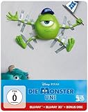 Die Monster Uni - Steelbook (+ 2 BRs) [3D Blu-ray]