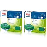 Juwel Aquarium Nitrax Schwamm Filter Media (Bioflow 3.0) (2 Stück) - Reduziert Nitrat, Fördert Pflanzenwachstum, Erhöht Fischvitalität - 0,02 kg - Aquarium Filter