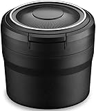 Auto Aschenbecher für Vauxhall Opel Corsa D 2006-2014 Selbstlöschend & Geruchsdicht mit Deckel Beleuchtung & Einfache Reinigung Tragbar & Flammhemmend