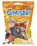 GUMISAN Naruto Fruchtgummi – Kirsch und Apfelgeschmack – Offiziell lizenziert – Gummibärchen in Konoha-Form – 1 x 180 g