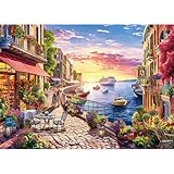 HUADADA Puzzle 1000 Teile-Puzzle 1000 Teile Erwachsene-Faszinierend Landschaft-Klassische Puzzlespiele für Die Ganze Familie,Geschenke für Frauen,Geschenke für Männer