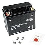 Gel-Batterie für Suzuki VZ 800 Marauder, 1997-2003 (AF), wartungsfrei, inkl. Pfand €7,50