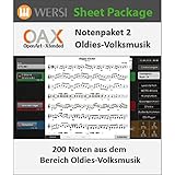 Wersi OAX Notenpaket 2, Deutsche Oldies und Volksmusik, 200 Titel, Aktivierungsschlüssel, Orgel Software